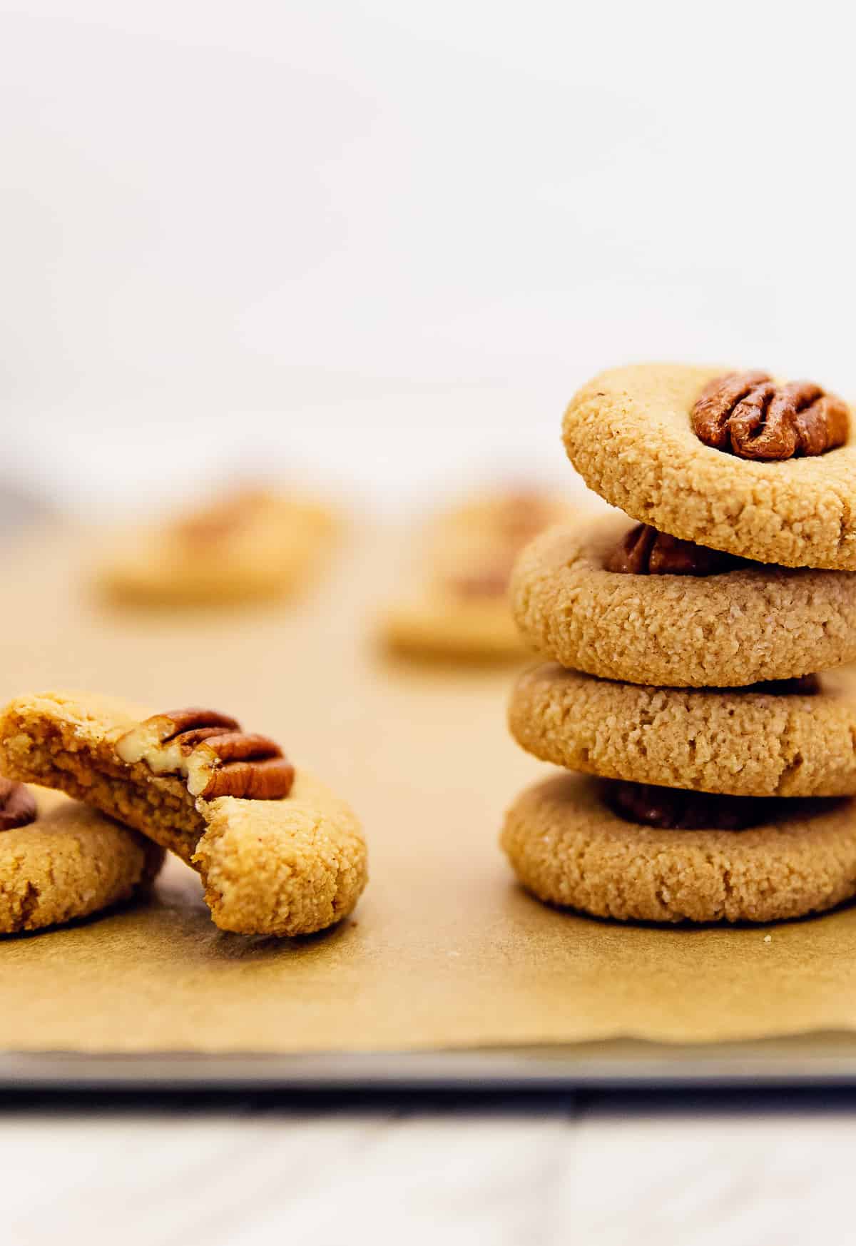 old fashioned maple pecan cookies, cookies, recipe, vegan, vegetarian, whole food plant based, wfpb, gluten free, oil free, refined sugar free, no oil, no refined sugar, no dairy, dessert, sweets, dinner party, entertaining, simple, healthy