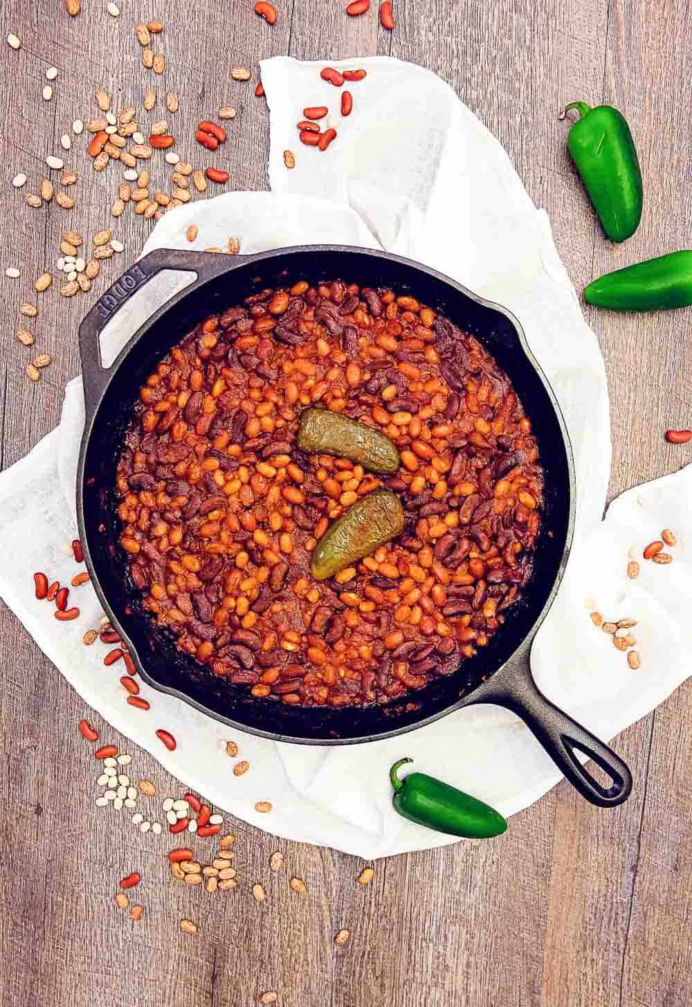 bbq baked beans, whole food plant based, side, beans, bbq, baked beans, gluten free, oil free, refined sugar free, healthy, vegan, vegetarian