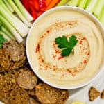 the best hummus, hummus, recipe, vegan, vegetarian, whole food plant based, wfpb, gluten free, oil free, refined sugar free, no oil, no refined sugar, no dairy, dinner, lunch, side, appetizer, dinner party, entertaining, simple, healthy