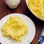 simple mashed potatoes, mashed potatoes, recipe, vegan, vegetarian, whole food plant based, wfpb, gluten free, oil free, refined sugar free, no oil, no refined sugar, no dairy, dinner, lunch, side, simple, healthy