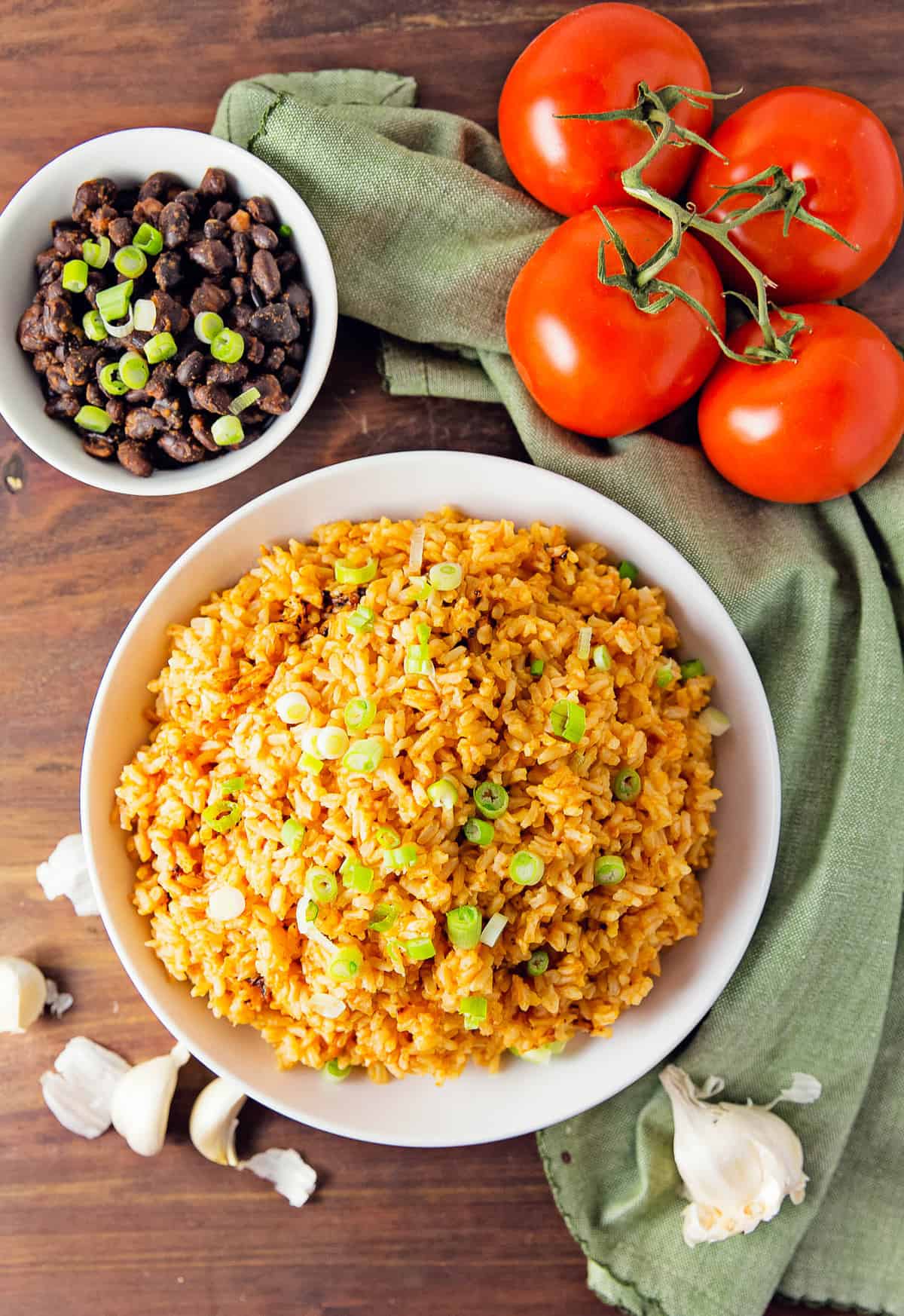 Mexican rice, rice, Mexican, rice dish, recipe, Mexican rice recipe, rice recipe, Spanish rice, Spanish, vegan, vegan recipe, whole food plant based recipe, whole food plant based, vegetarian, vegetarian recipe, gluten free, gluten free recipe, vegan dinner, vegan meals, vegetarian dinner, vegetarian meal, whole food plant based dinner, whole food plant based meal, gluten free dinner, gluten free meal, healthy, oil free, no oil, quick dinner, fast dinner, entertaining, wfpb, dairy free, no dairy, traditional, Mexican, classic, delicious, the best, winter, fall, spring, summer, fast, easy, quick, simple, 30 minutes, side, side dish,