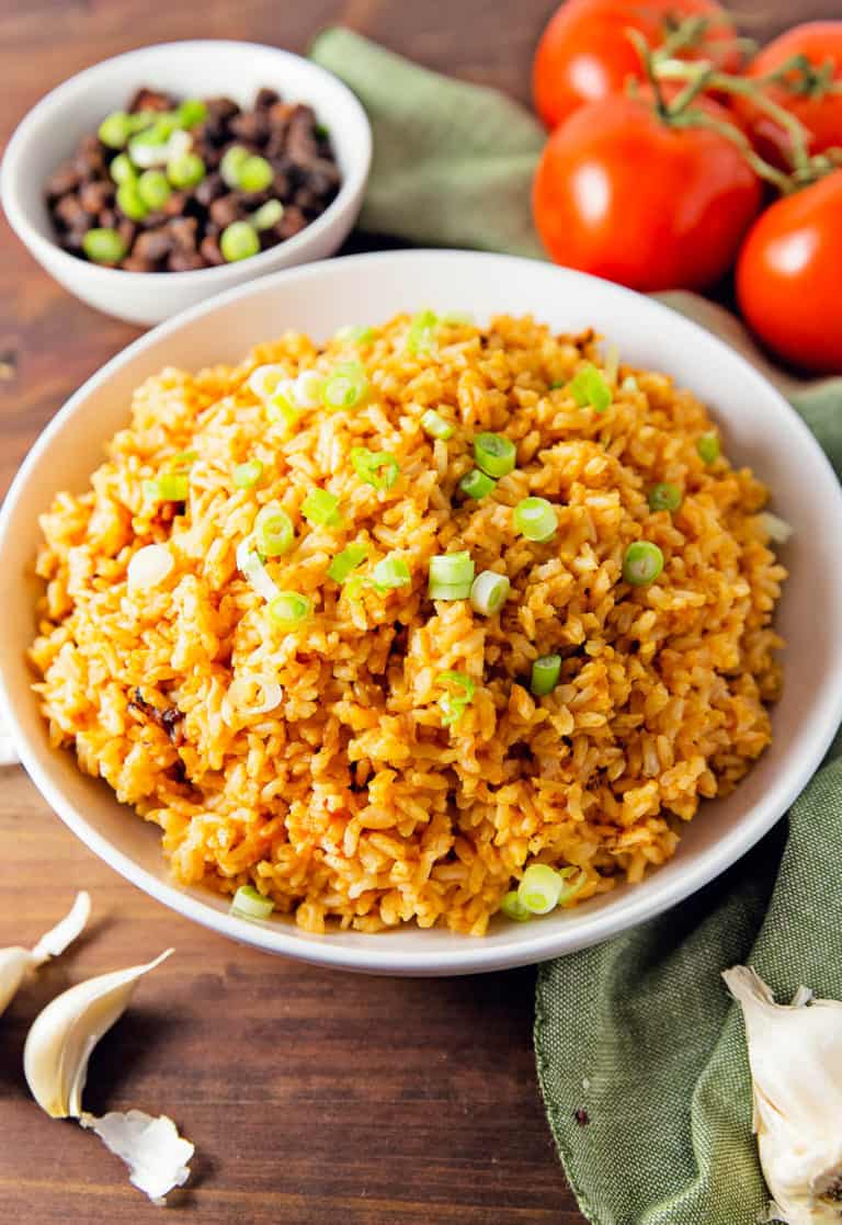 Mexican Rice - Monkey and Me Kitchen Adventures