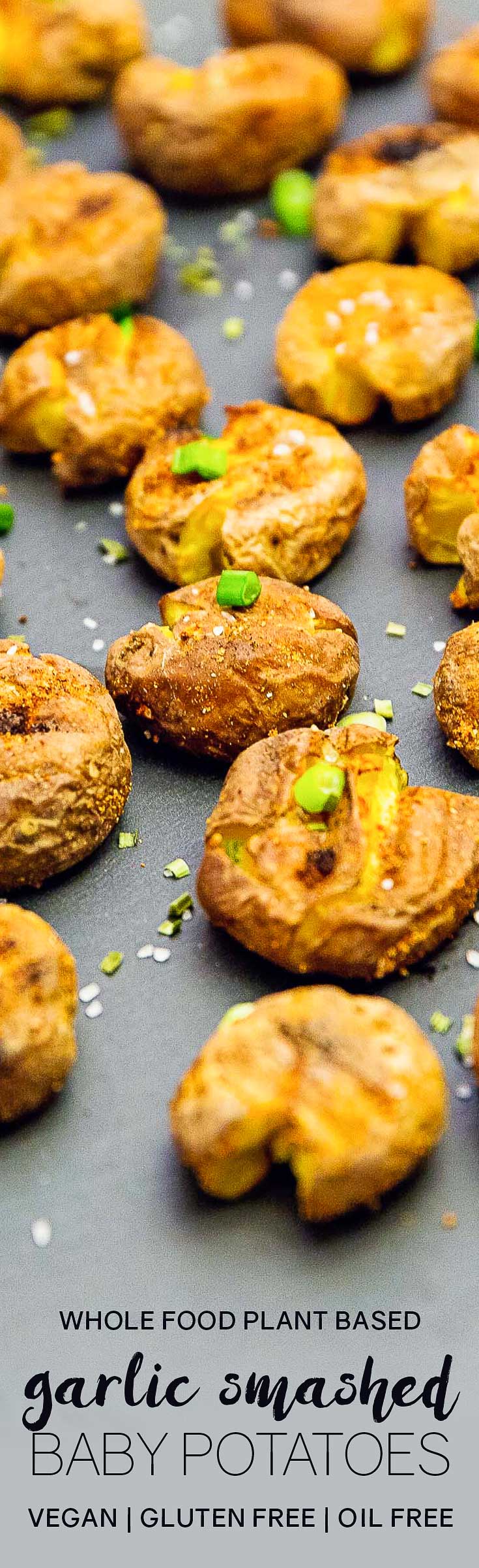 Smashed Potatoes - The Plant Based School