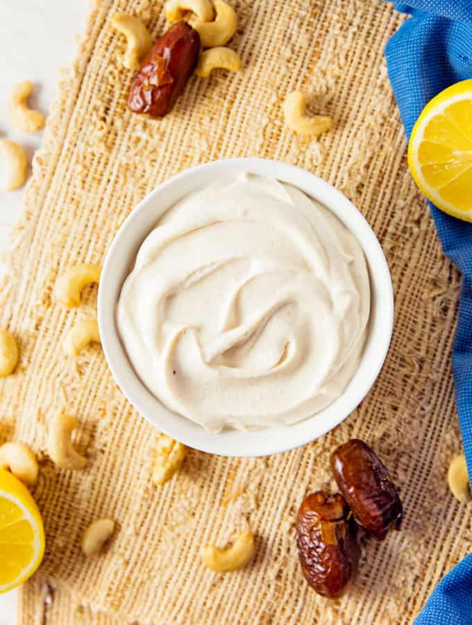 Cashew Vegan Mayonnaise, vegan, vegetarian, whole food plant based, gluten free, recipe, wfpb, healthy, oil free, no refined sugar, no oil, refined sugar free, dinner, side, side dish, dairy free