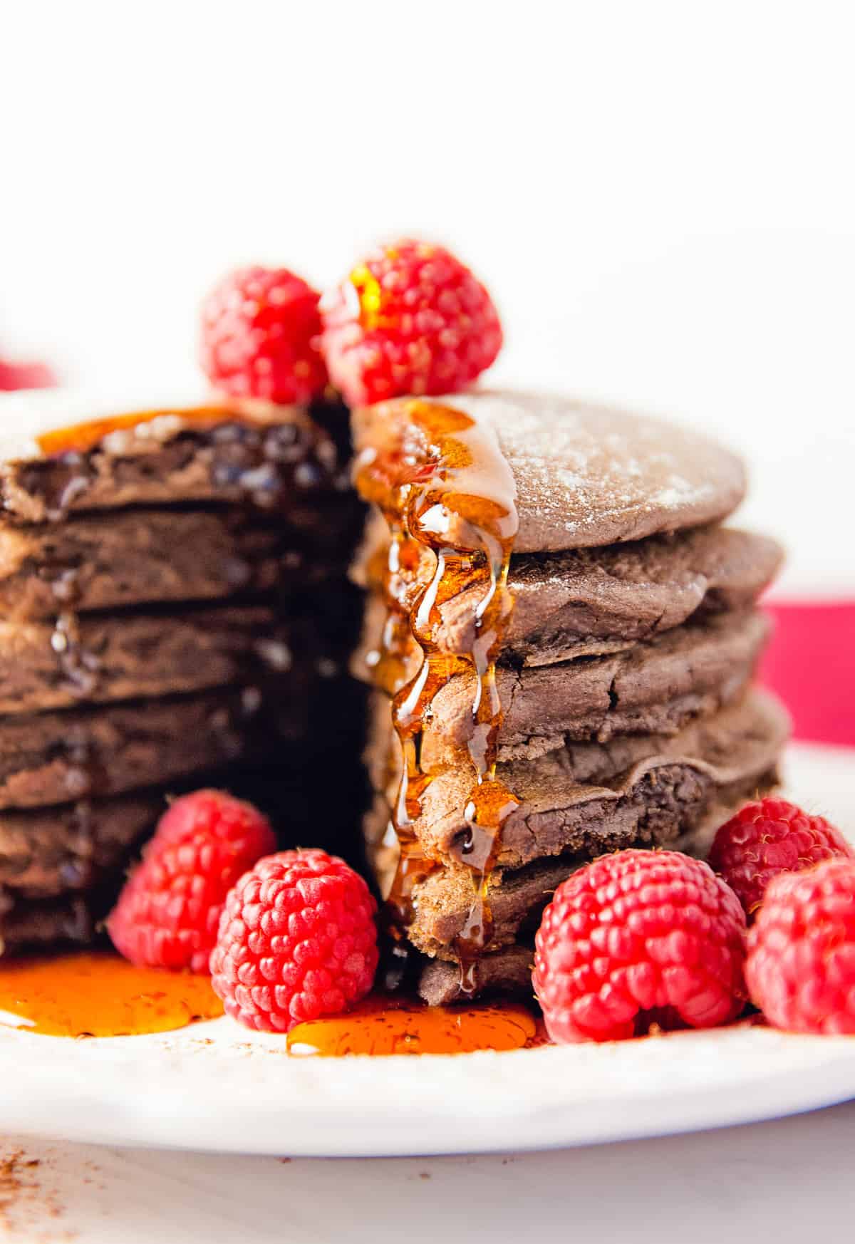 chocolate pancakes, pancakes, chocolate, vegan, vegetarian, whole food plant based, gluten free, recipe, wfpb, healthy, oil free, no refined sugar, no oil, refined sugar free, breakfast, dessert, easy, fast, quick, dairy free