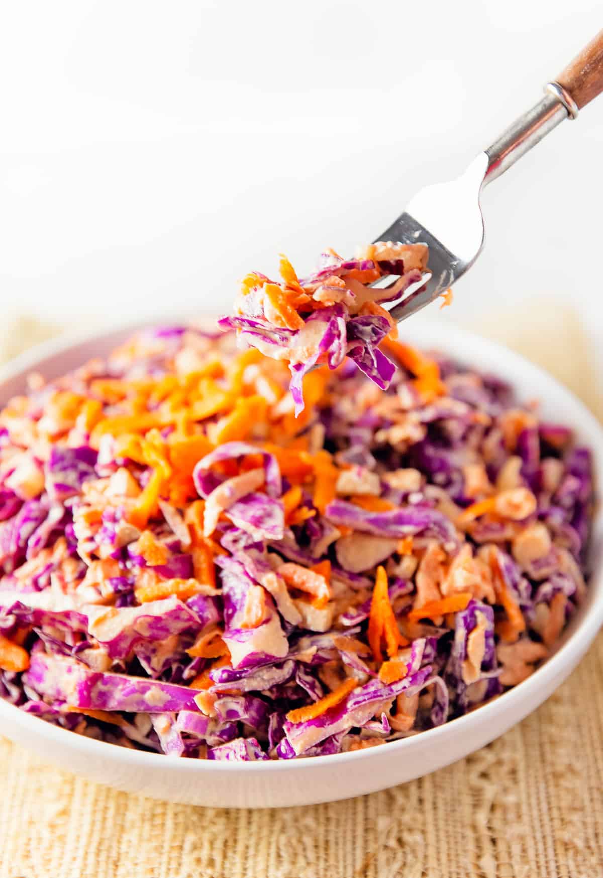 Classic Vegan Coleslaw, vegan, vegetarian, whole food plant based, gluten free, recipe, wfpb, healthy, oil free, no refined sugar, no oil, refined sugar free, dinner, side, side dish, dairy free