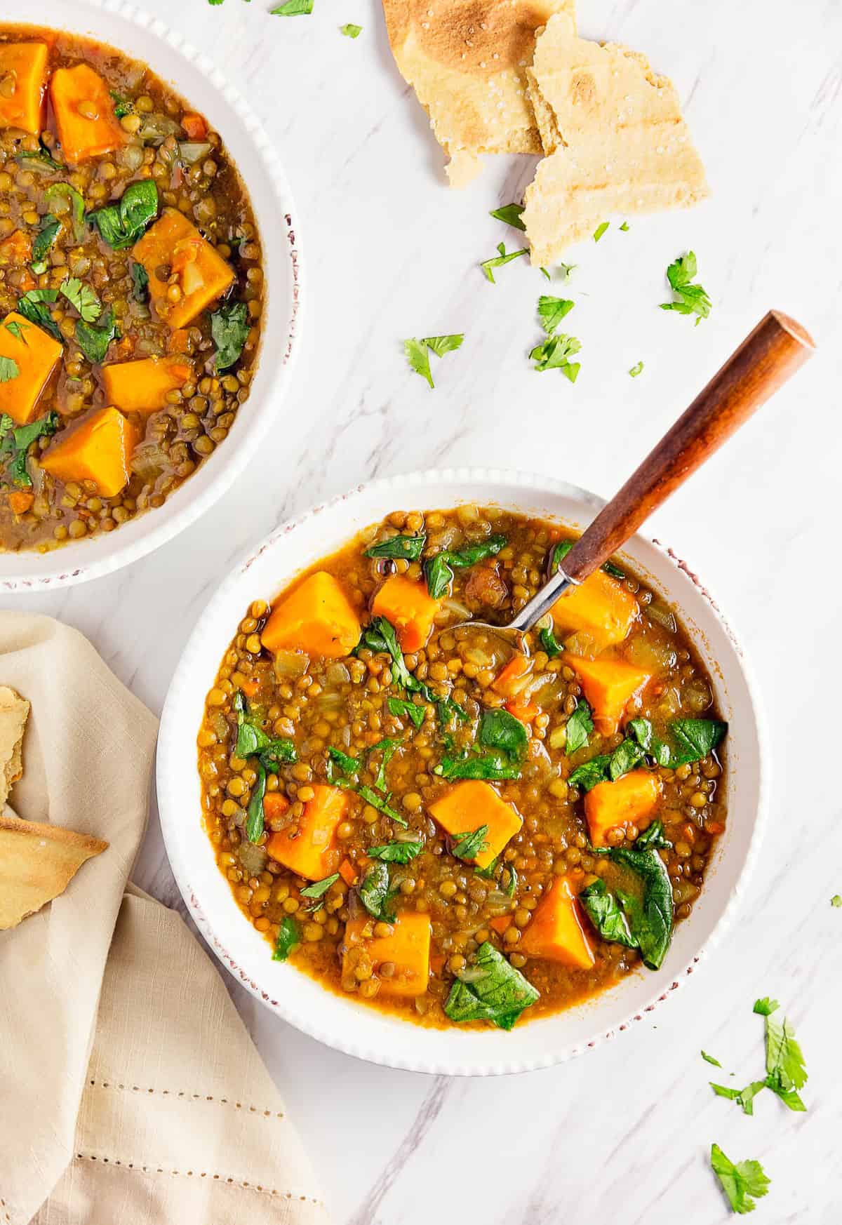 Moroccan lentil discount soup instant pot