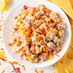 Vegan Picnic Potato Salad, vegan, vegetarian, whole food plant based, gluten free, recipe, wfpb, healthy, oil free, no refined sugar, no oil, refined sugar free, dinner, side, side dish, dairy free, dinner party, entertaining