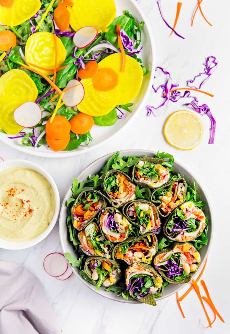 Veggie Wrap with Pickled Hummus Monkey and Me Kitchen Adventures