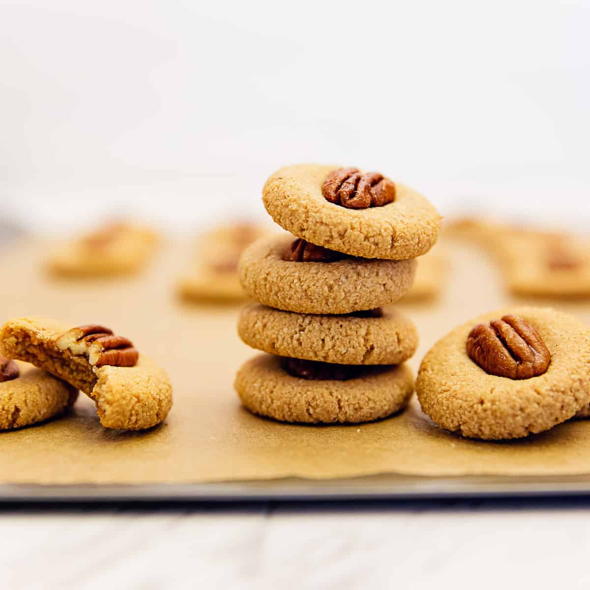 old fashioned maple pecan cookies, cookies, recipe, vegan, vegetarian, whole food plant based, wfpb, gluten free, oil free, refined sugar free, no oil, no refined sugar, no dairy, dessert, sweets, dinner party, entertaining, simple, healthy