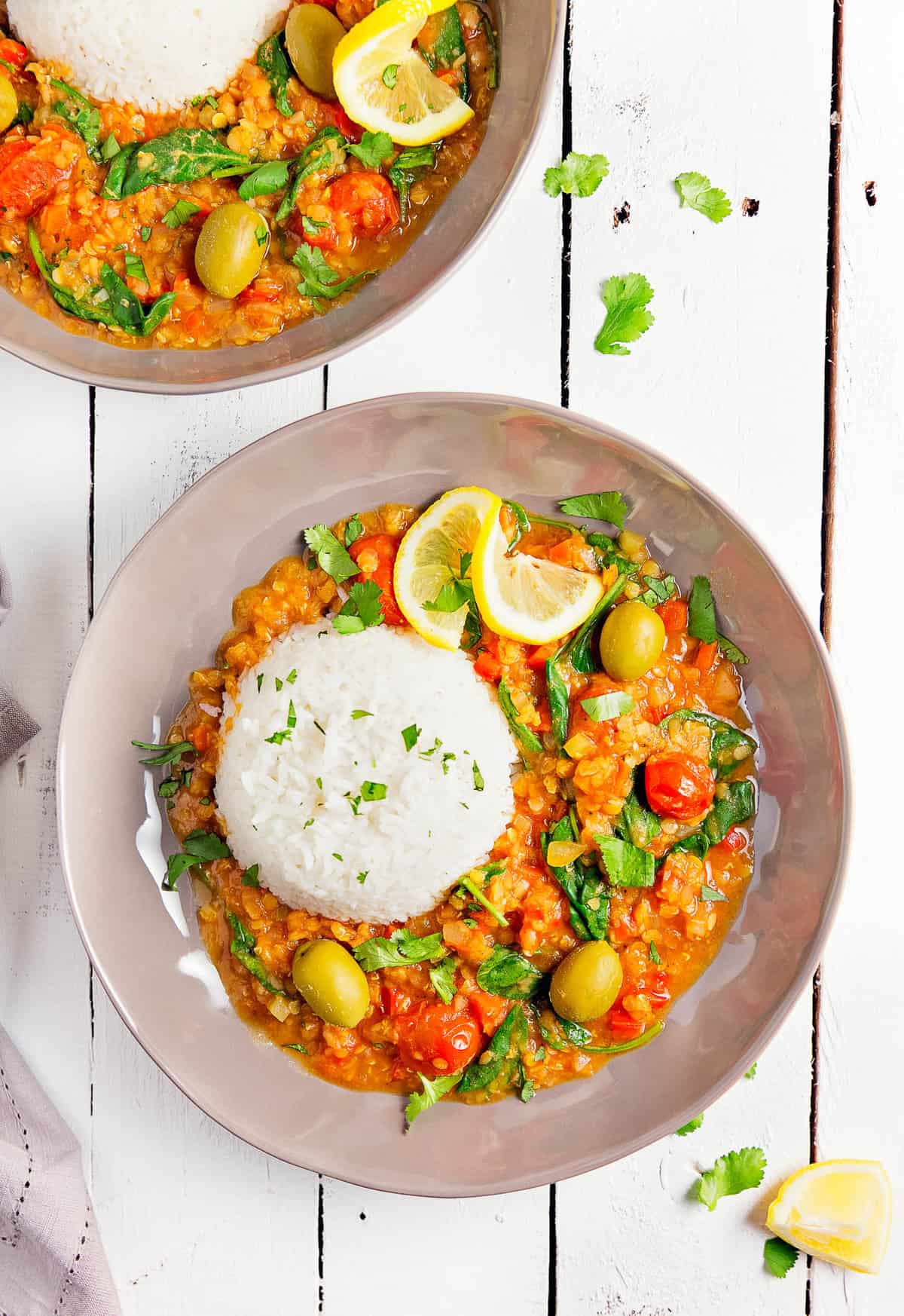 Moroccan Red Lentil Tomato Stew, plant based, vegan, vegetarian, whole food plant based, gluten free, recipe, wfpb, healthy, healthy vegan, oil free, no refined sugar, no oil, refined sugar free, dairy free, dinner party, entertaining, stew