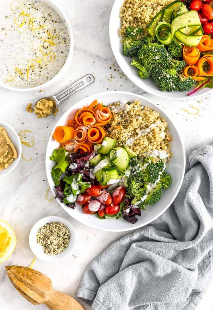 No Oil Lemon Hemp Dressing Monkey and Me Kitchen Adventures