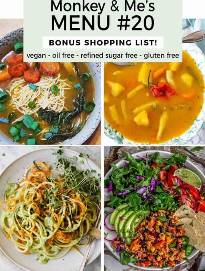 Monkey and Me's Menu featuring 4 recipes