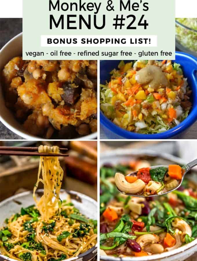 Monkey and Me's Menu 24 featuring 4 recipes
