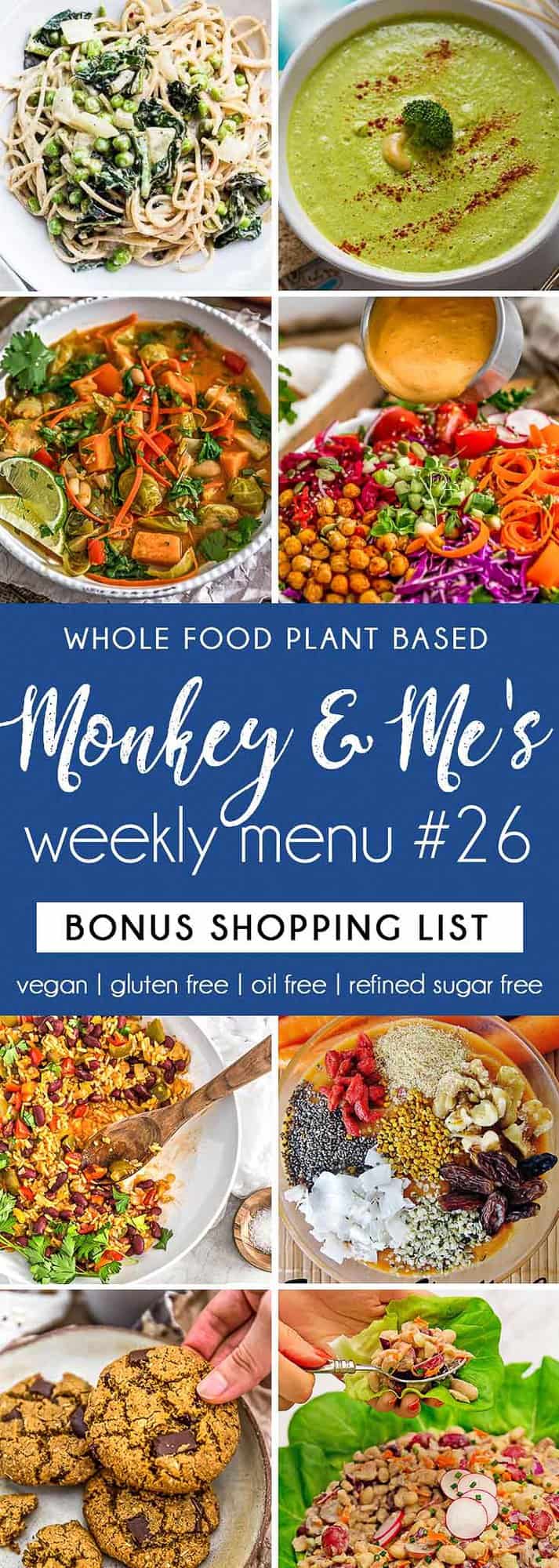 Monkey and Me's Menu 26 featuring 8 recipes