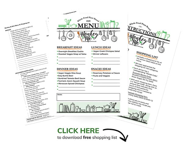 Monkey and Me's Menu 29 PDF Display