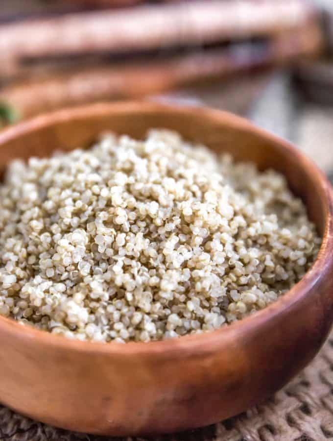 Perfectly Fluffy Quinoa in a bowl