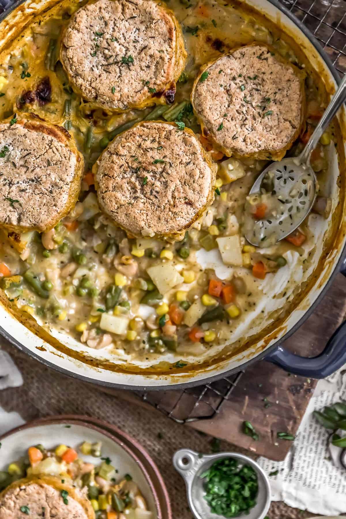 Served Vegan Biscuit Pot Pie