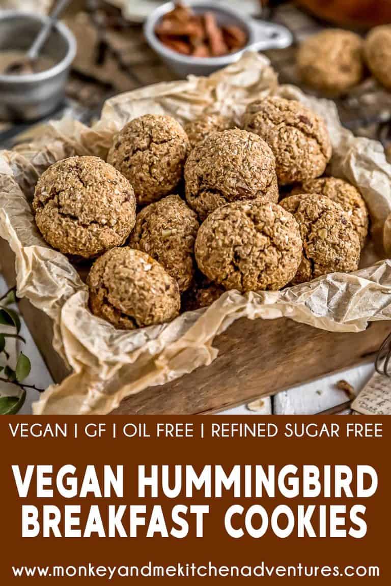 Hummingbird Cookies Vegan Hummingbird Breakfast Cookies - Monkey and Me Kitchen Adventures