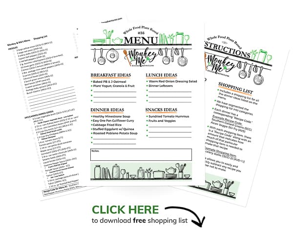 Monkey and Me's Menu 35 PDF Display