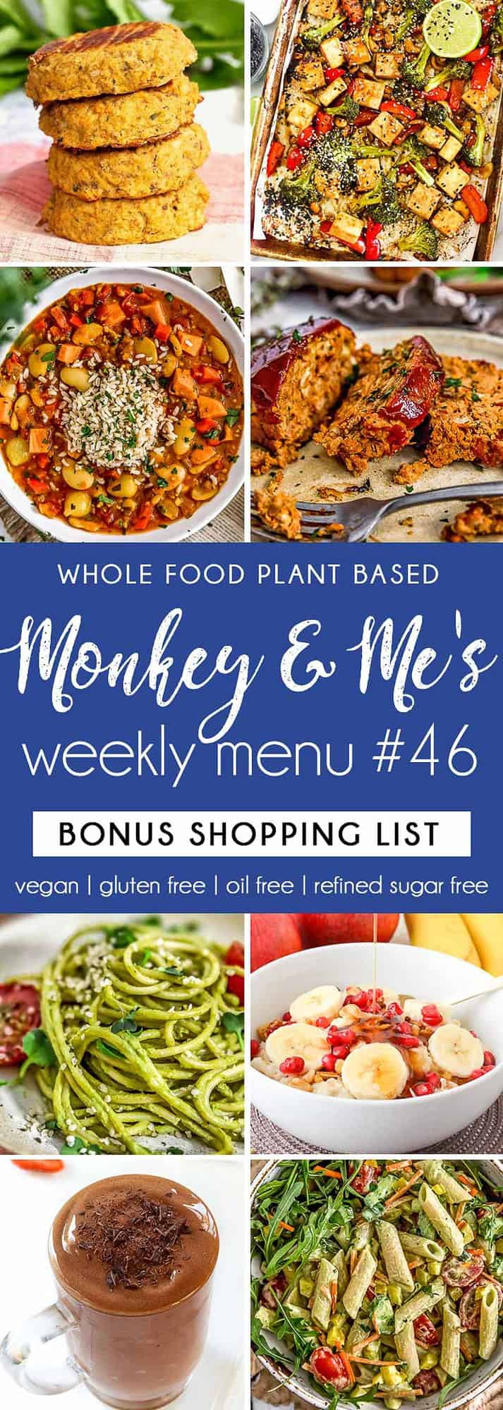 Monkey and Me's Menu 46 featuring 8 recipes