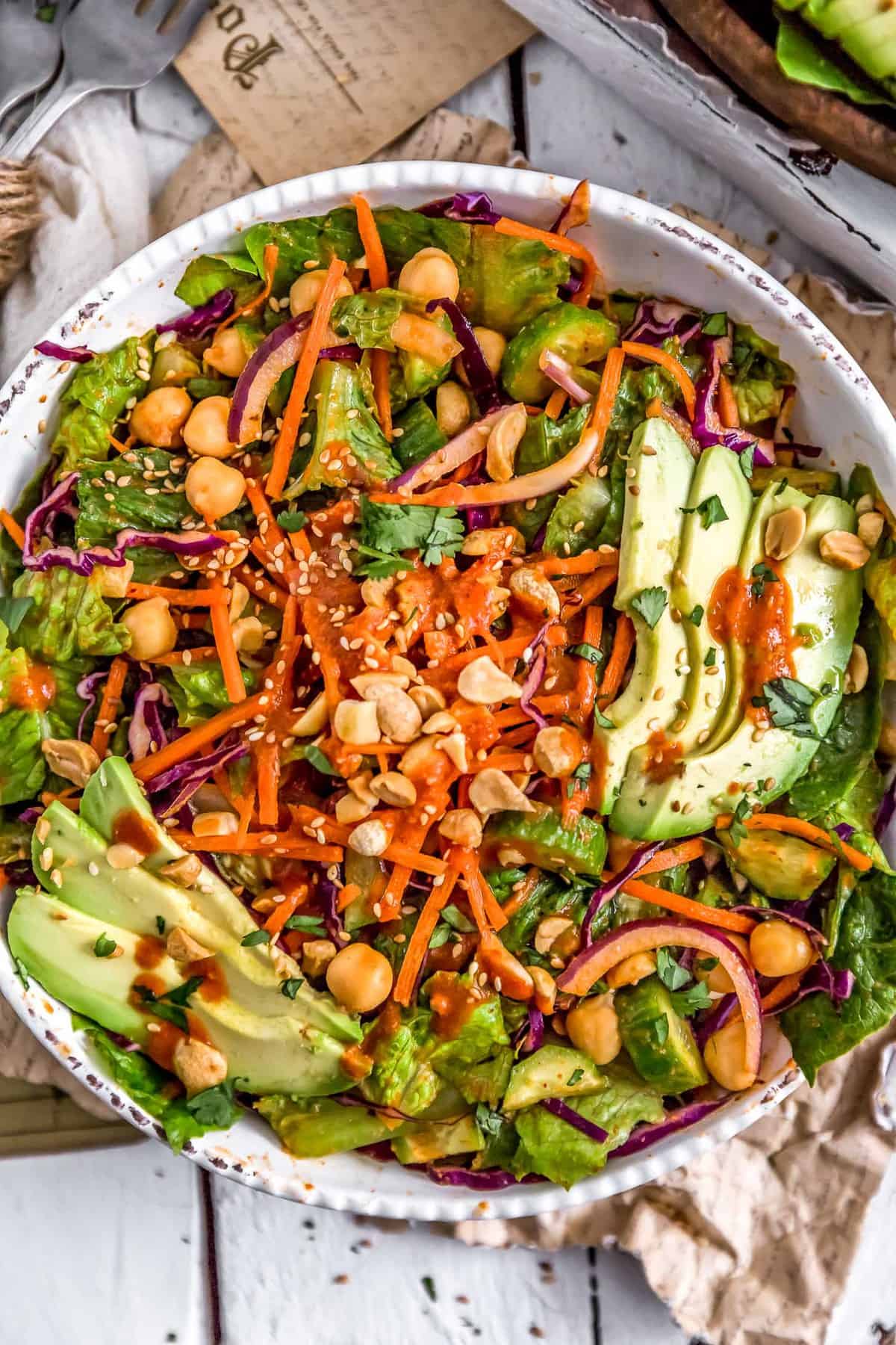 Bowl of Thai Curry Salad