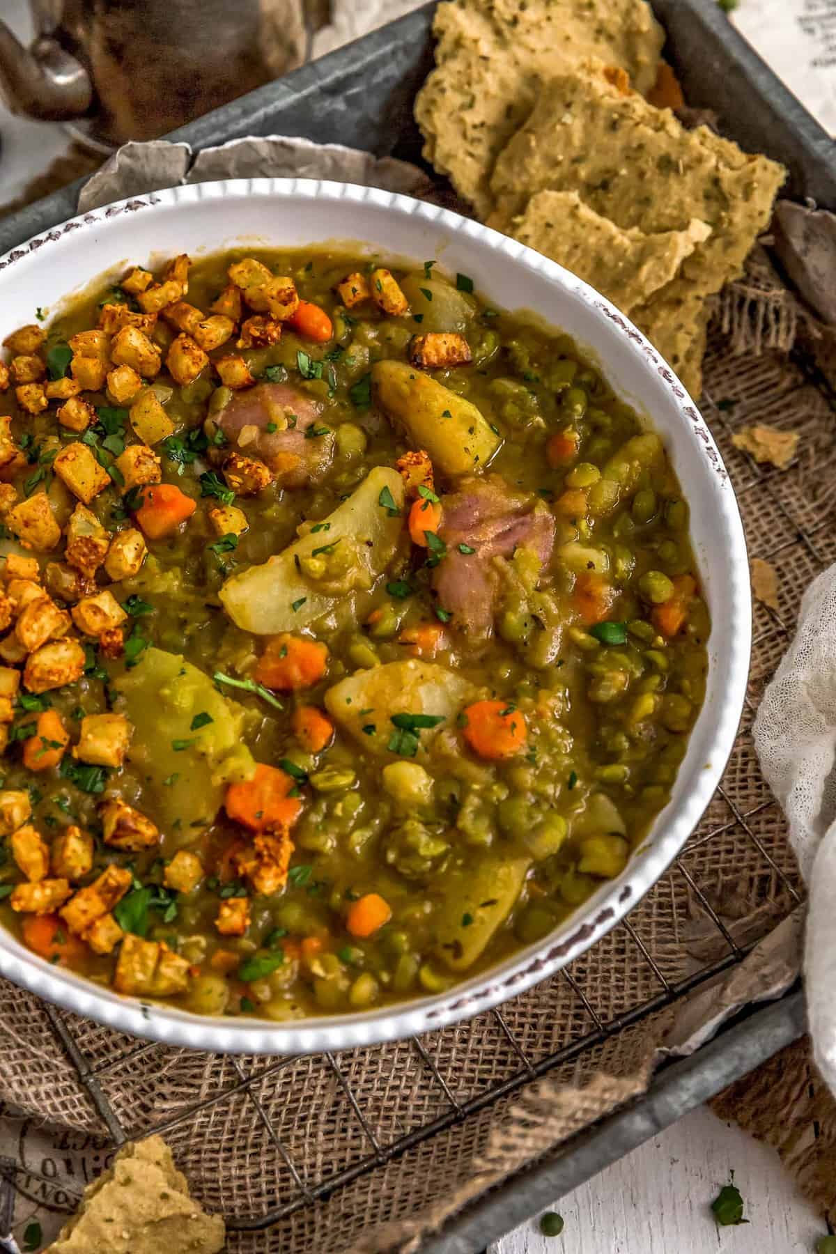 Best Vegan Split Pea Soup - Karissa's Vegan Kitchen