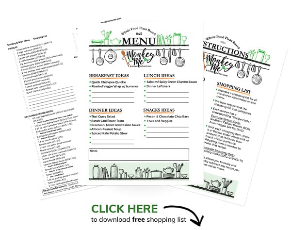 Monkey and Me's Menu 45 PDF Display