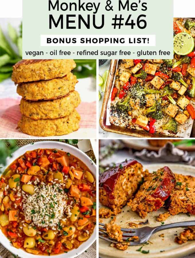 Monkey and Me's Menu 46 featuring 4 recipes
