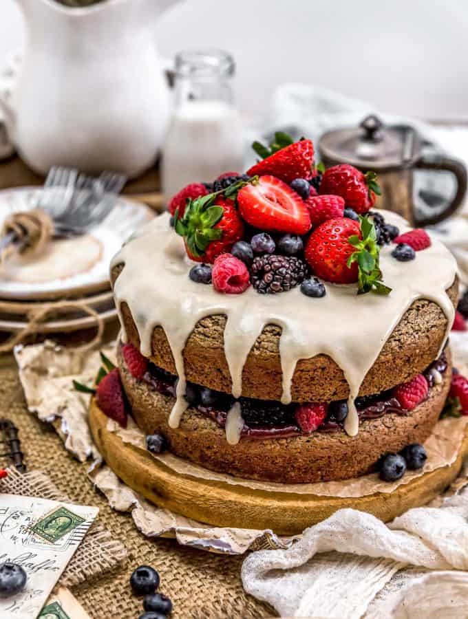 Healthy Vegan Buckwheat Cake