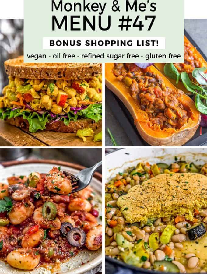 Monkey and Me's Menu 47 featuring 4 recipes