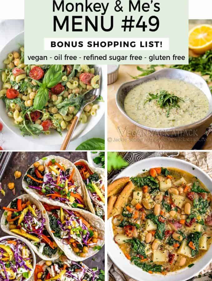 Monkey and Me's Menu 49 featuring 4 recipes