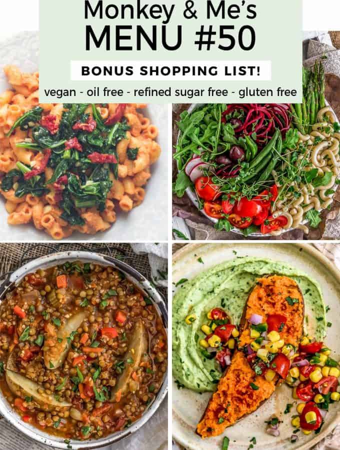 Monkey and Me's Menu 50 featuring 4 recipes