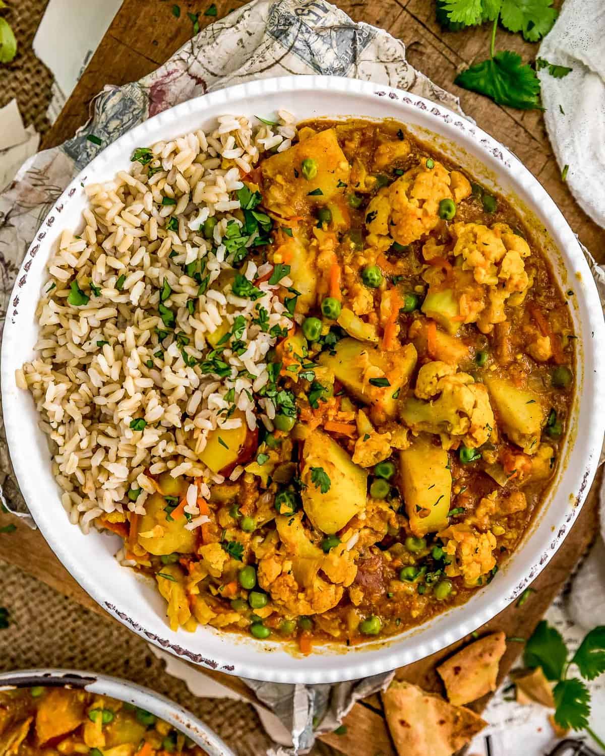 Cauliflower Potato Curry