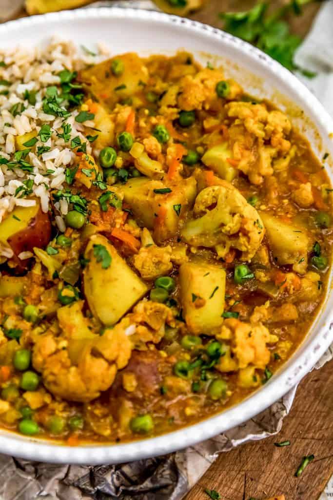 Cauliflower Potato Curry Monkey and Me Kitchen Adventures