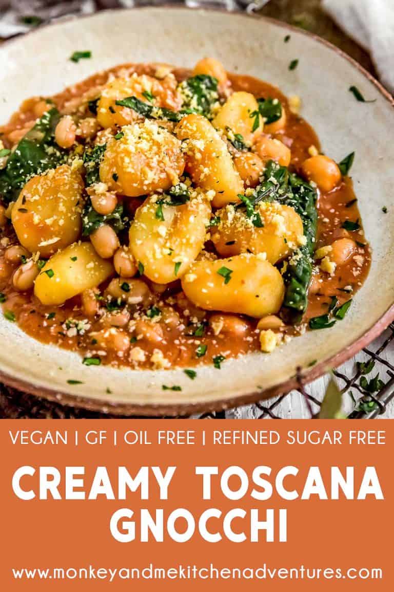 Creamy Toscana Gnocchi - Monkey and Me Kitchen Adventures