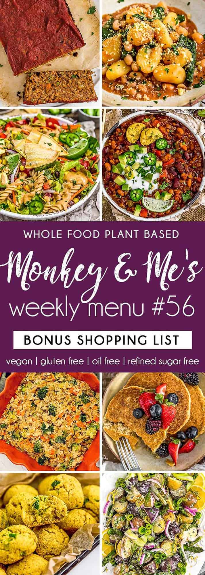 Monkey and Me's Menu 56 featuring 8 recipes