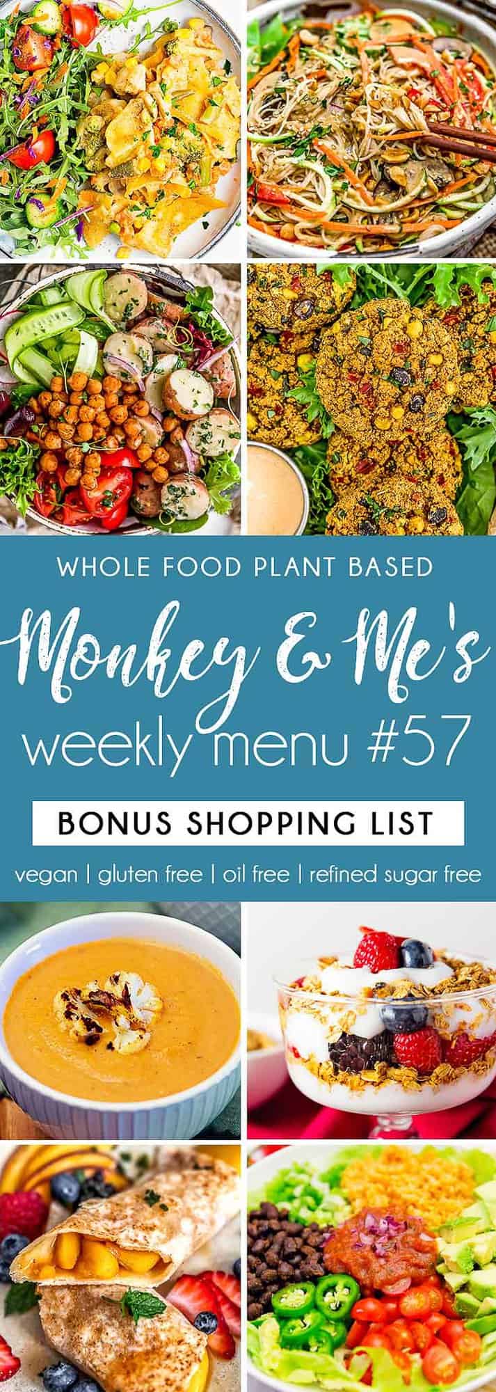 Monkey and Me's Menu 57 featuring 8 recipes