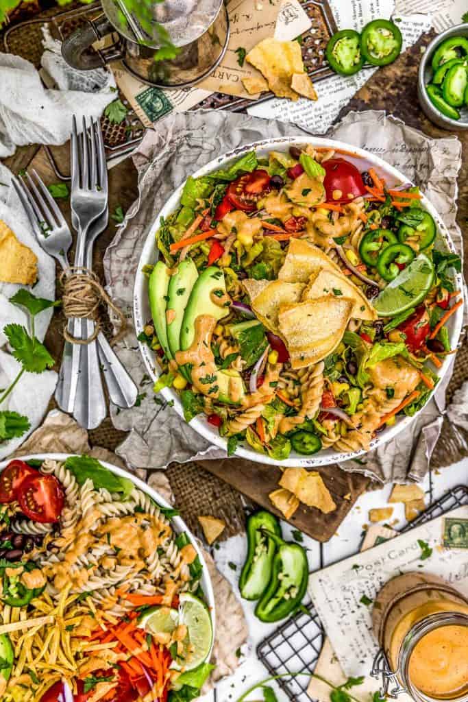 Vegan Creamy Taco Dressing Monkey and Me Kitchen Adventures