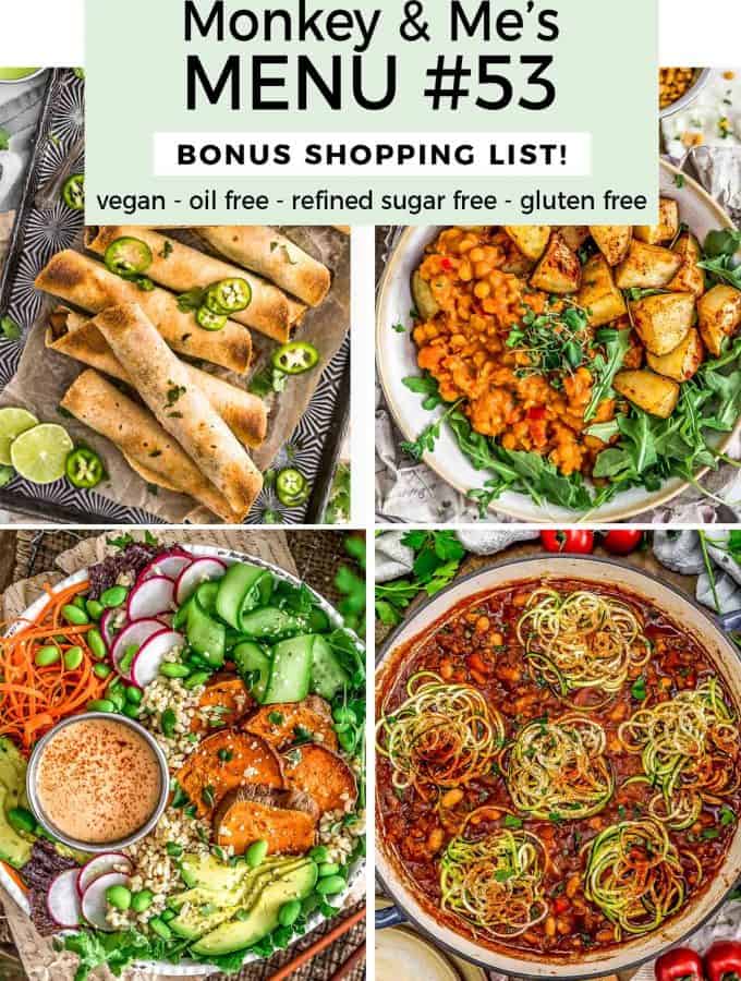 Monkey and Me's Menu 53 featuring 4 recipes