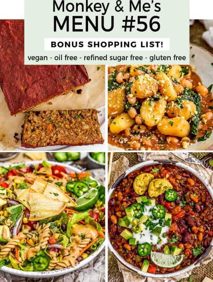 Monkey and Me's Menu 56 featuring 4 recipes