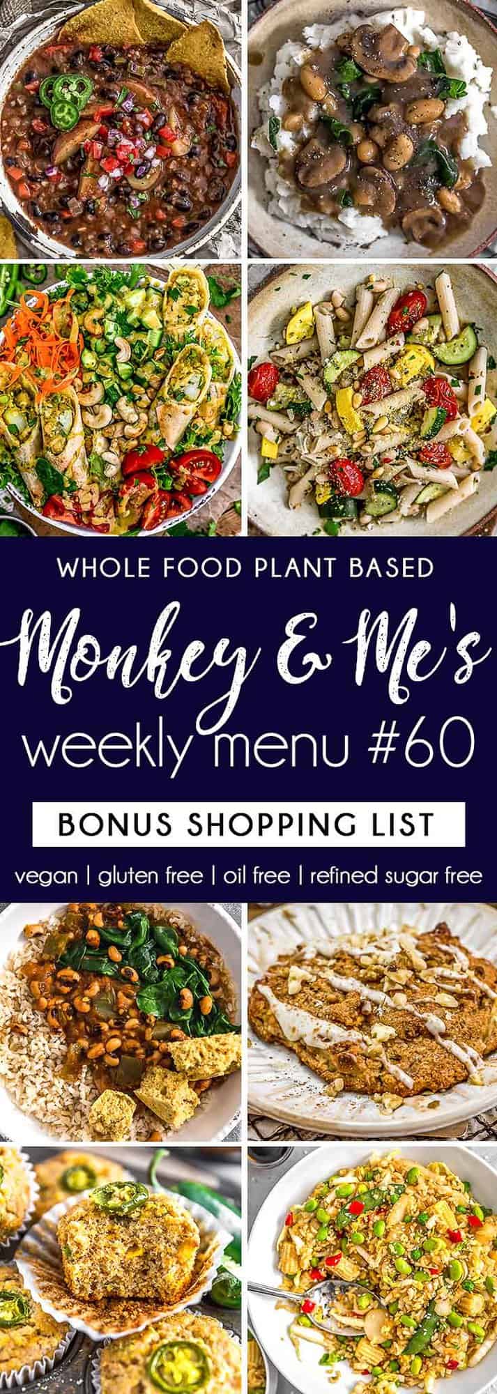 Monkey and Me's Menu 60 featuring 8 recipes