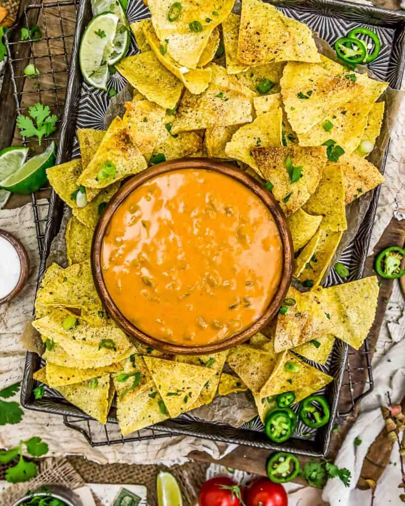 Nut Free Vegan Nacho Cheese Sauce Monkey and Me Kitchen Adventures