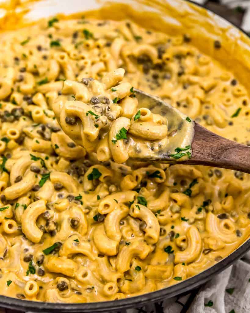 Vegan Lentil Hamburger Helper Monkey and Me Kitchen Adventures