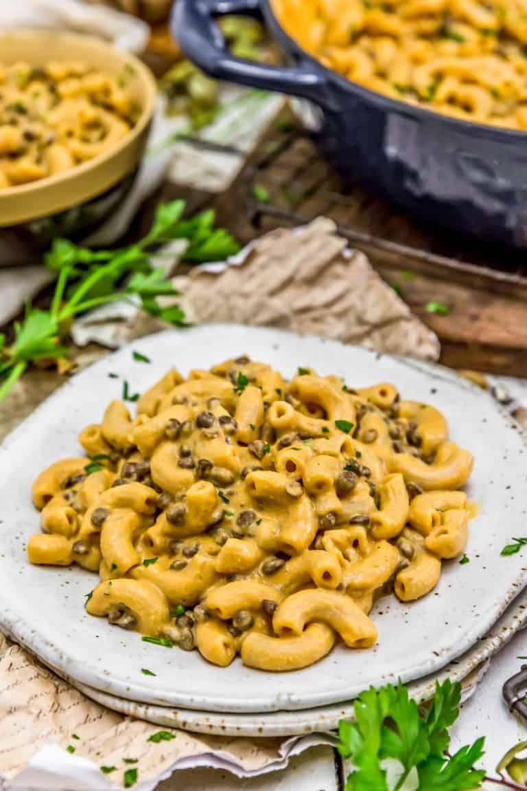 Vegan Lentil Hamburger Helper Monkey and Me Kitchen Adventures