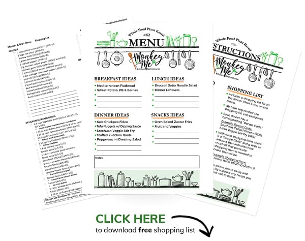 Monkey and Me's Menu 62 PDF Display PDF Display