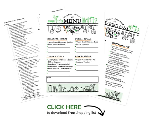 Monkey and Me's Menu 63 PDF Display PDF Display