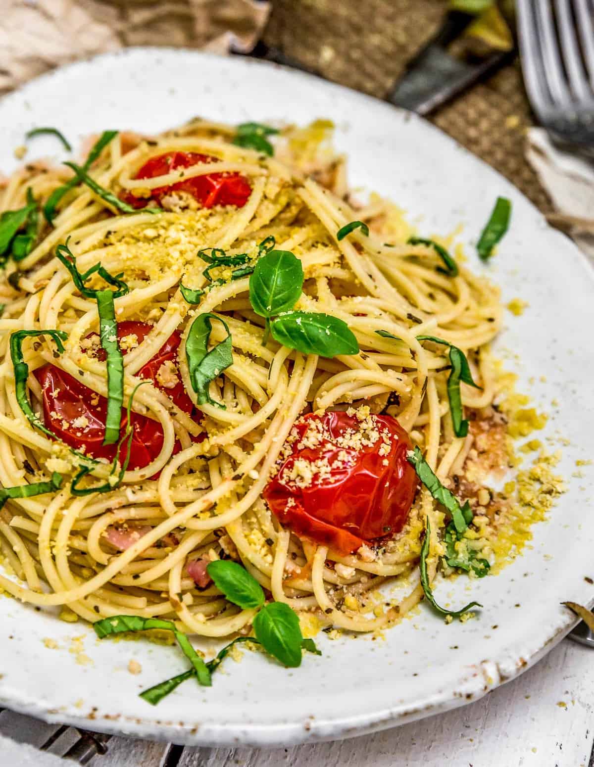 Italian Fresh Tomato Basil Pasta