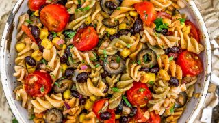 Tex-Mex Pasta Salad - Monkey and Me Kitchen Adventures