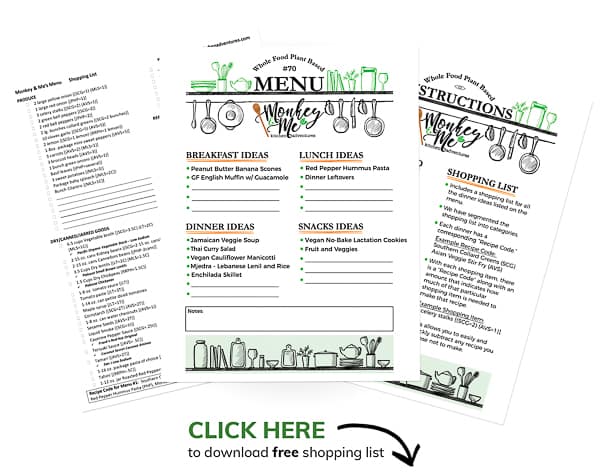 Monkey and Me's Menu 70 PDF Display PDF Display